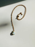 Blue Topaz Chain Necklace