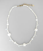 MOP + Moonstone Necklace