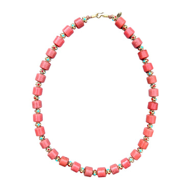 Peach Necklace