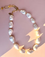 Statement Baroque Pearl Necklace