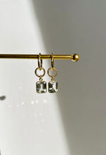 Green Amethyst Earrings