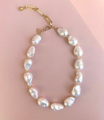 Statement Baroque Pearl Necklace